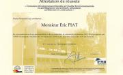 Certification Dveloppement Durable de Christophe Anceaux et Eric Piat